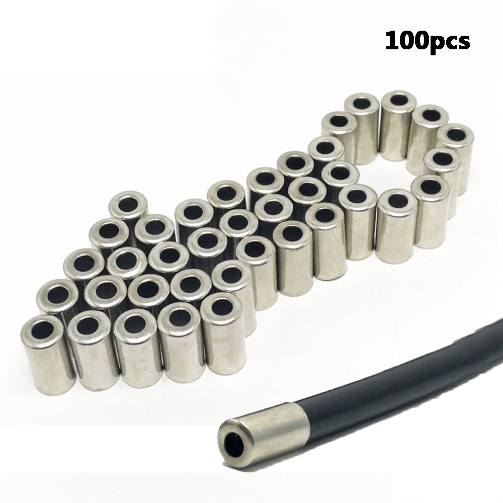 Tippet Line - 100 قطعة مجموعة الفضة دراجة دراجة