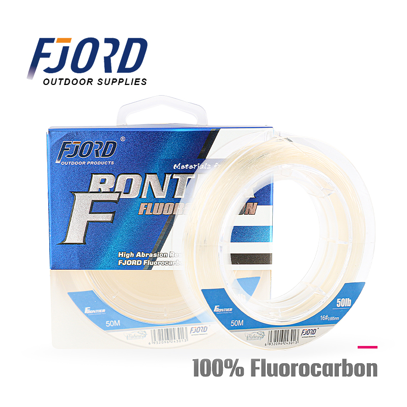 Fluorocarbon Line - FJORD 100% الفلوروكربون اليابان خيط صنارة