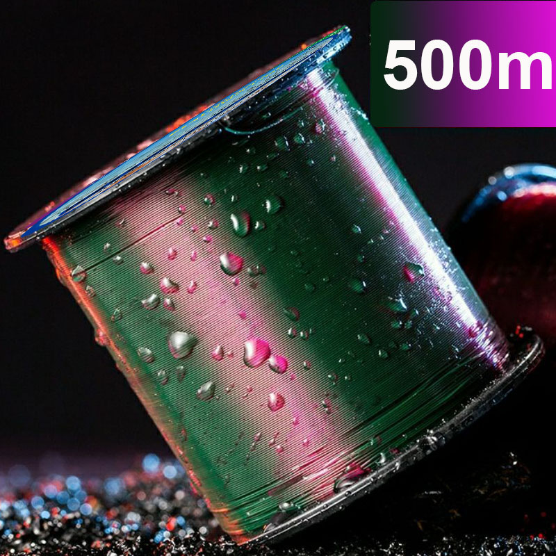 500 متر تغيير لون خيط صنارة ال - مراجعة Fluorocarbon Line وسعره