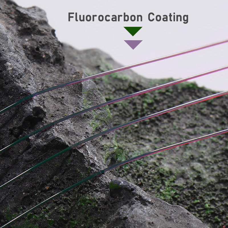 500 متر تغيير لون خيط صنارة ال - مراجعة Fluorocarbon Line وسعره
