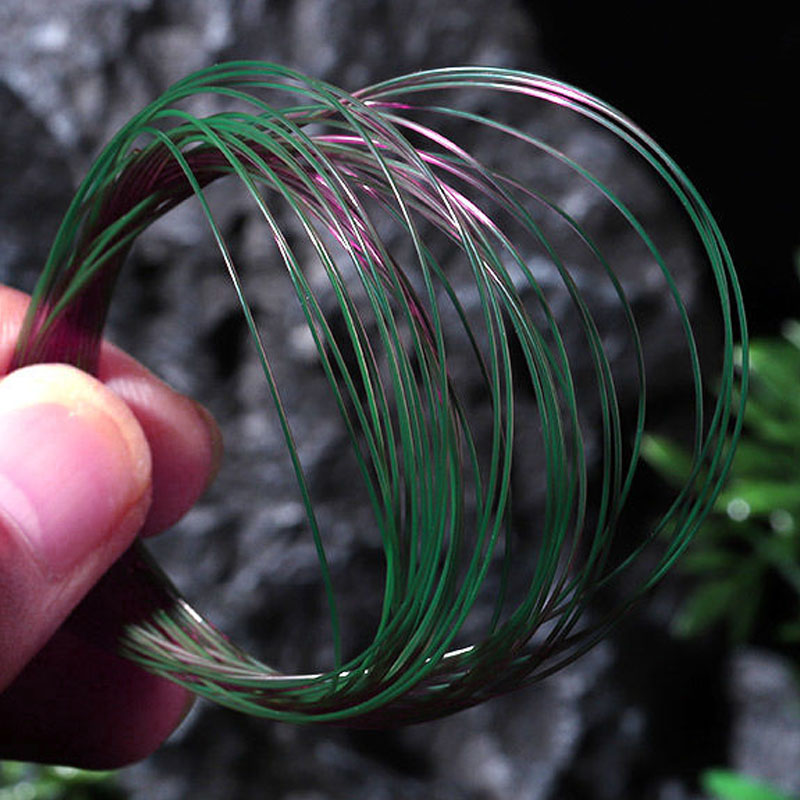 500 متر تغيير لون خيط صنارة ال - مراجعة Fluorocarbon Line وسعره