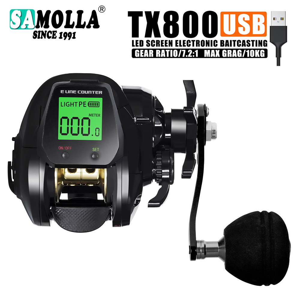 SAMOLLA بكرة صيد السمك الإلكتر - مراجعة Shimano Reel Stradic وسعره