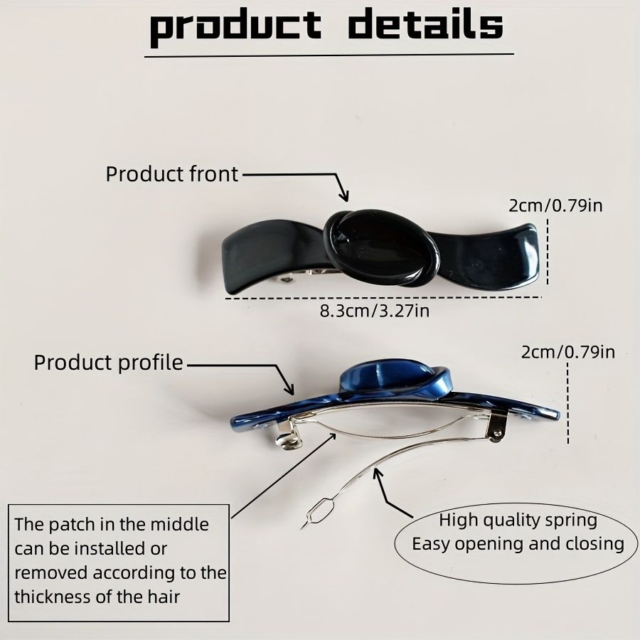 مشبك شعر نسائي جديد بتصميم فيو - مراجعة Tippet Line وسعره