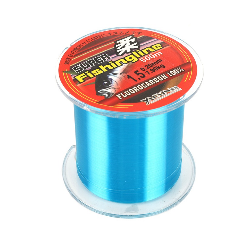 1 قطعة 500 متر خيط صنارة الصيد - مراجعة Fluorocarbon Line وسعره