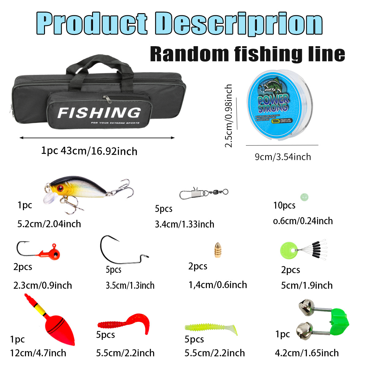 طقم صيد كامل من ألياف الكربون  - مراجعة Fishing Line Box وسعره
