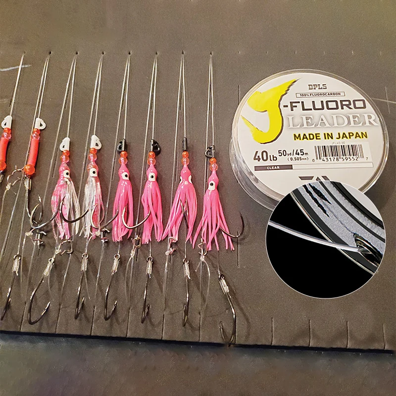 خط صيد السمك DAIWAJ-FLUORO Flu - مراجعة Fluorocarbon Line وسعره